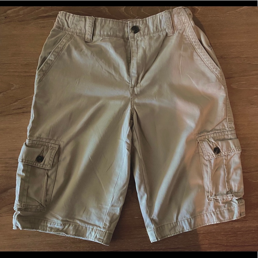 Arizona Boys Cargo Shorts Adjustable Waist Size 20